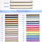 メラクールコードは、高品質な丸紐で、特にアクセサリーや衣料品の紐、装飾用途に適しています。