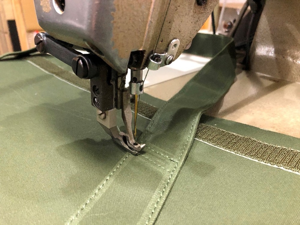 防水OD帆布10号生地です