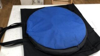 キャリーケース装着可能レフ板専用収納バッグ