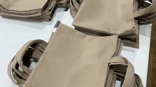 幼稚園の卒園記念に選ばれた8号帆布バッグ｜地元工房のオーダー事例