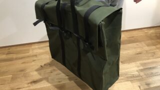 画材を安全に持ち運ぶためのオーダーメイド防水10号帆布バッグ