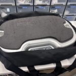 Power Plate Personalを収納した8号帆布製オーダーメイド収納バッグの使用事例